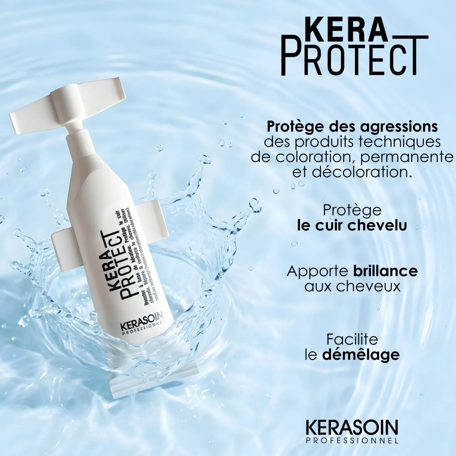 Ampoule de protection des cheveux Keraprotect Unidose 10ml