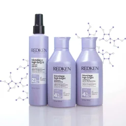 Après-shampooing illuminant pour cheveux blonds Blondage High Bright