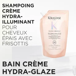 Bain crème Hydra-Glaze Gloss Absolu recharge 500 ml
