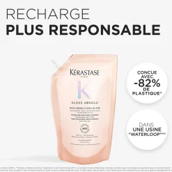 Bain crème Hydra-Glaze Gloss Absolu recharge 500 ml