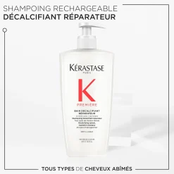 Bain décalcifiant réparateur Première 500 ml rechargeable