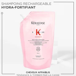 Bain hydra-fortifiant Genesis recharge 500 ml