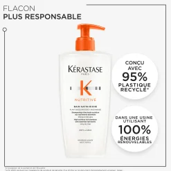 Bain satin riche Nutritive 500 ml rechargeable