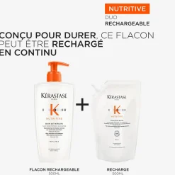 Bain satin riche Nutritive recharge 500 ml