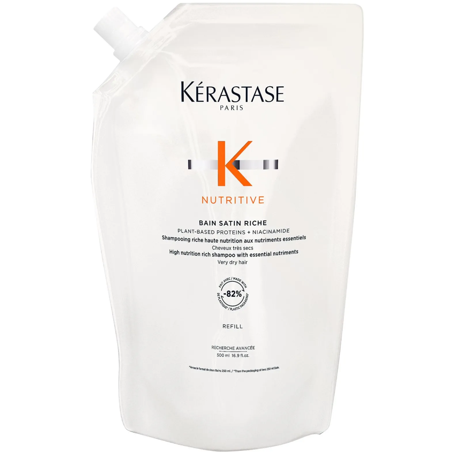 Bain satin riche Nutritive recharge 500 ml