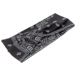 Bandeau façon bandana Noir
