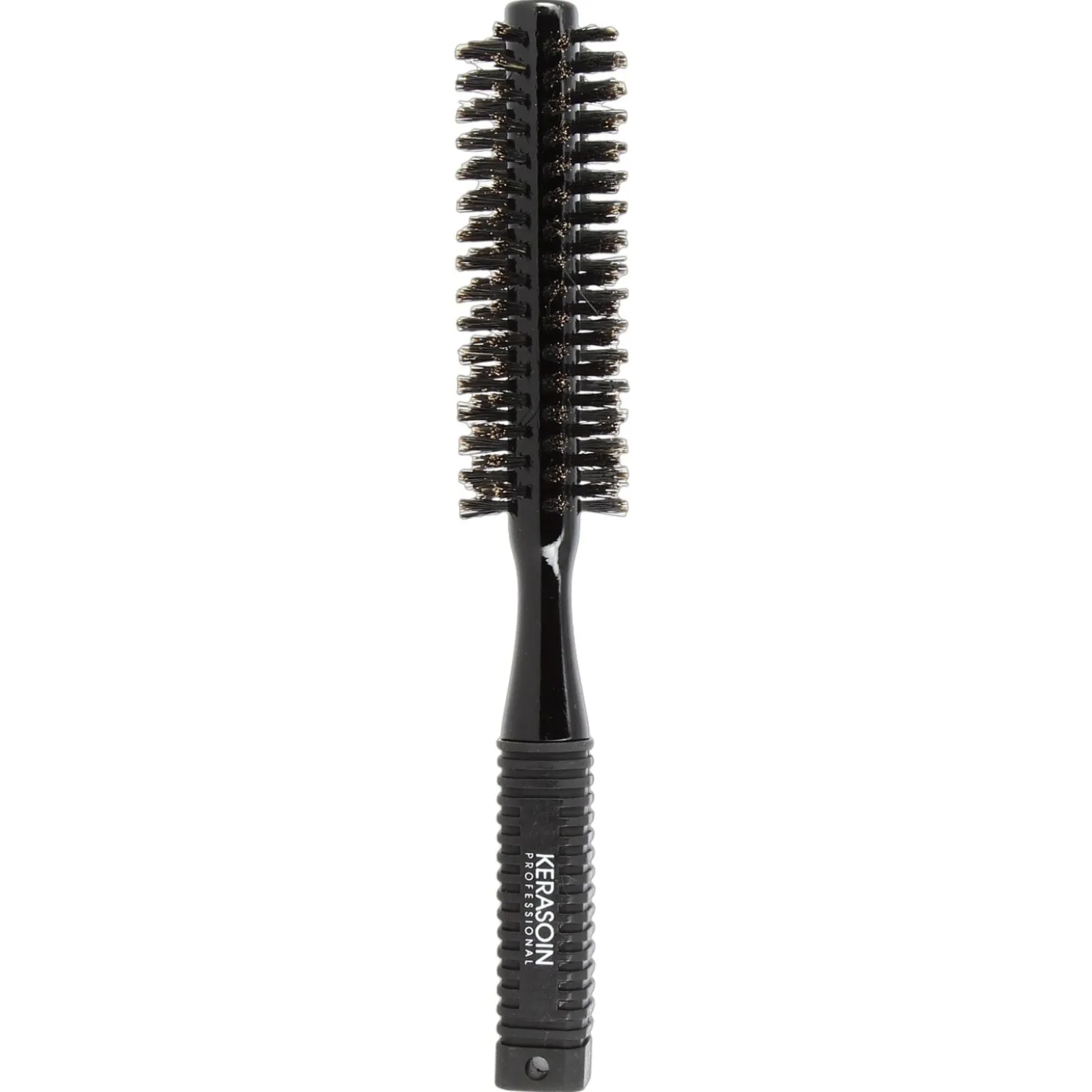 Brosse à brushing noire en poils de sanglier 33mm