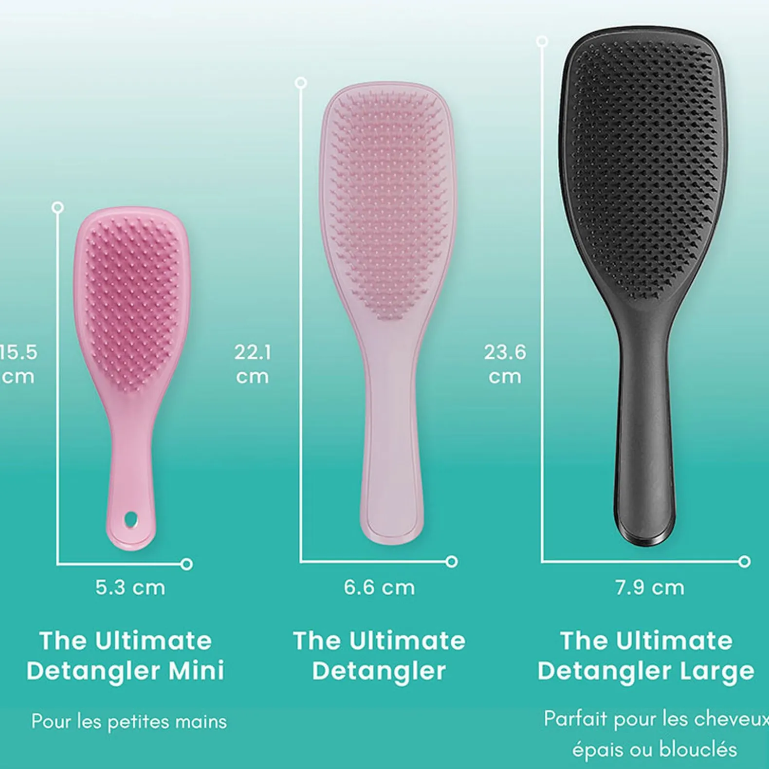 Brosse démêlante Ultimate Detangler Rose