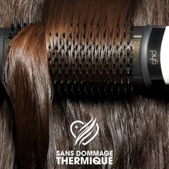 Brosse soufflante 2-en-1 Duet Blowdry noir