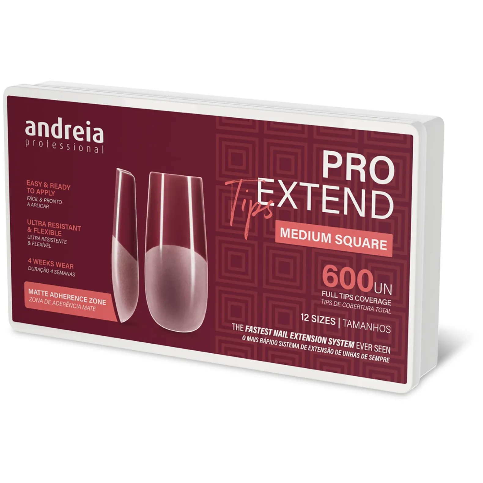 Capsules Pro Extend Tips medium square