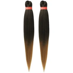 Cheveux à tresser pré-etirés 2 x 46" T1B / 27