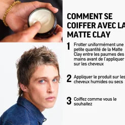 Cire coiffante Matte Clay