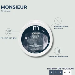 Cire mate Monsieur