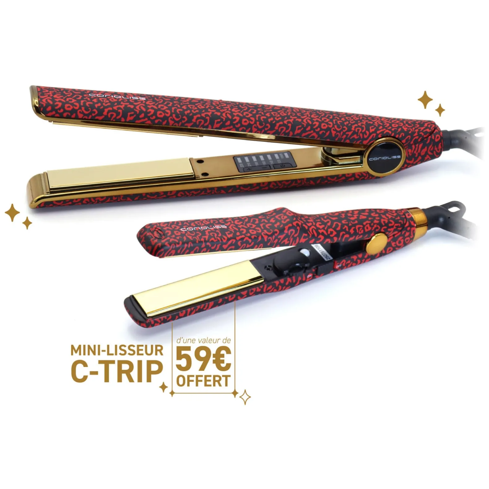 Coffret lisseur C1 + mini lisseur C-Trip