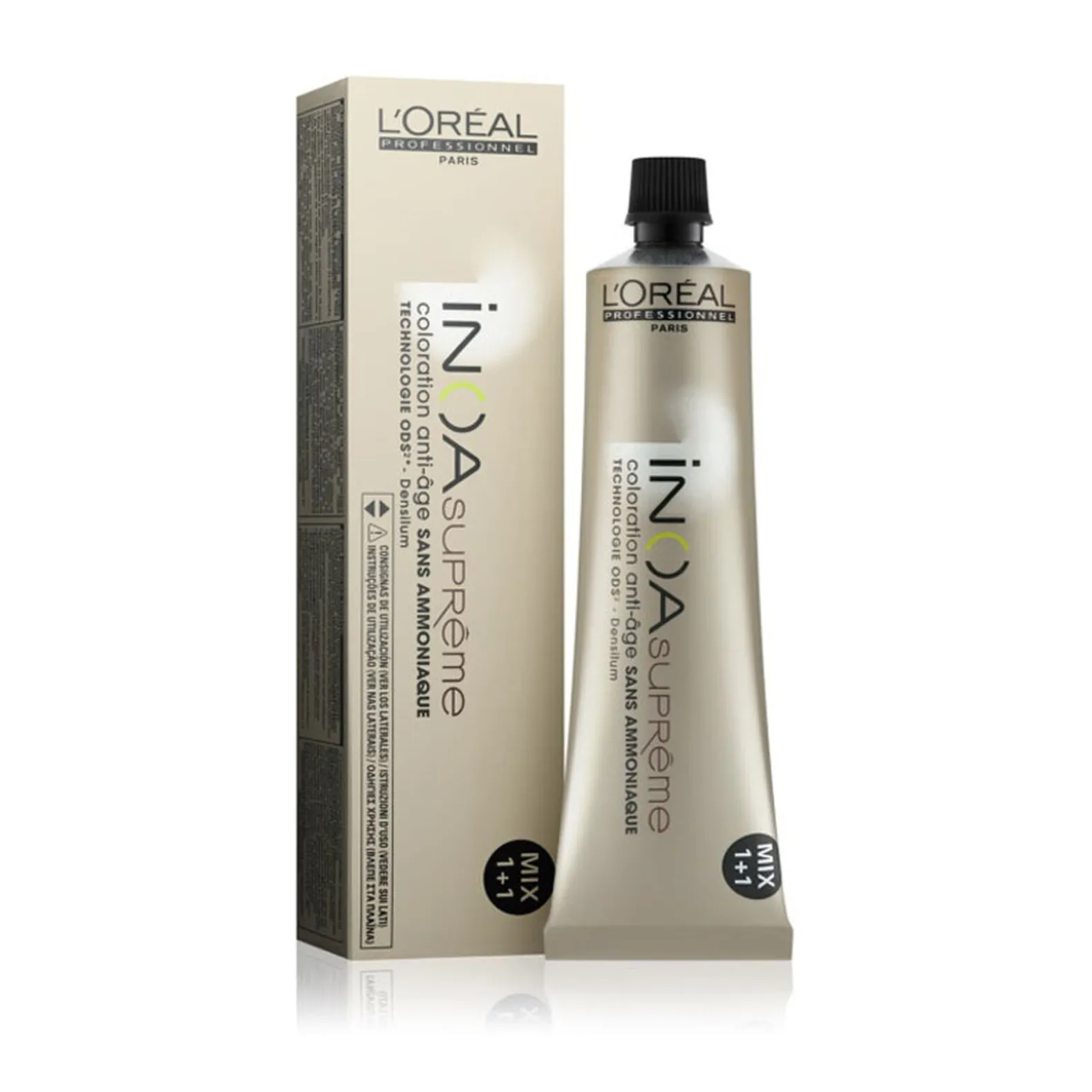 Coloration anti-âge sans ammoniaque Inoa Suprême 6.13 écorce de sequoia