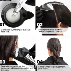 Coloration crème de beauté Majirel 6.34 blond foncé doré cuivré