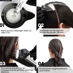 Coloration crème de beauté Majirel 9.12 blond très clair cendré irisé