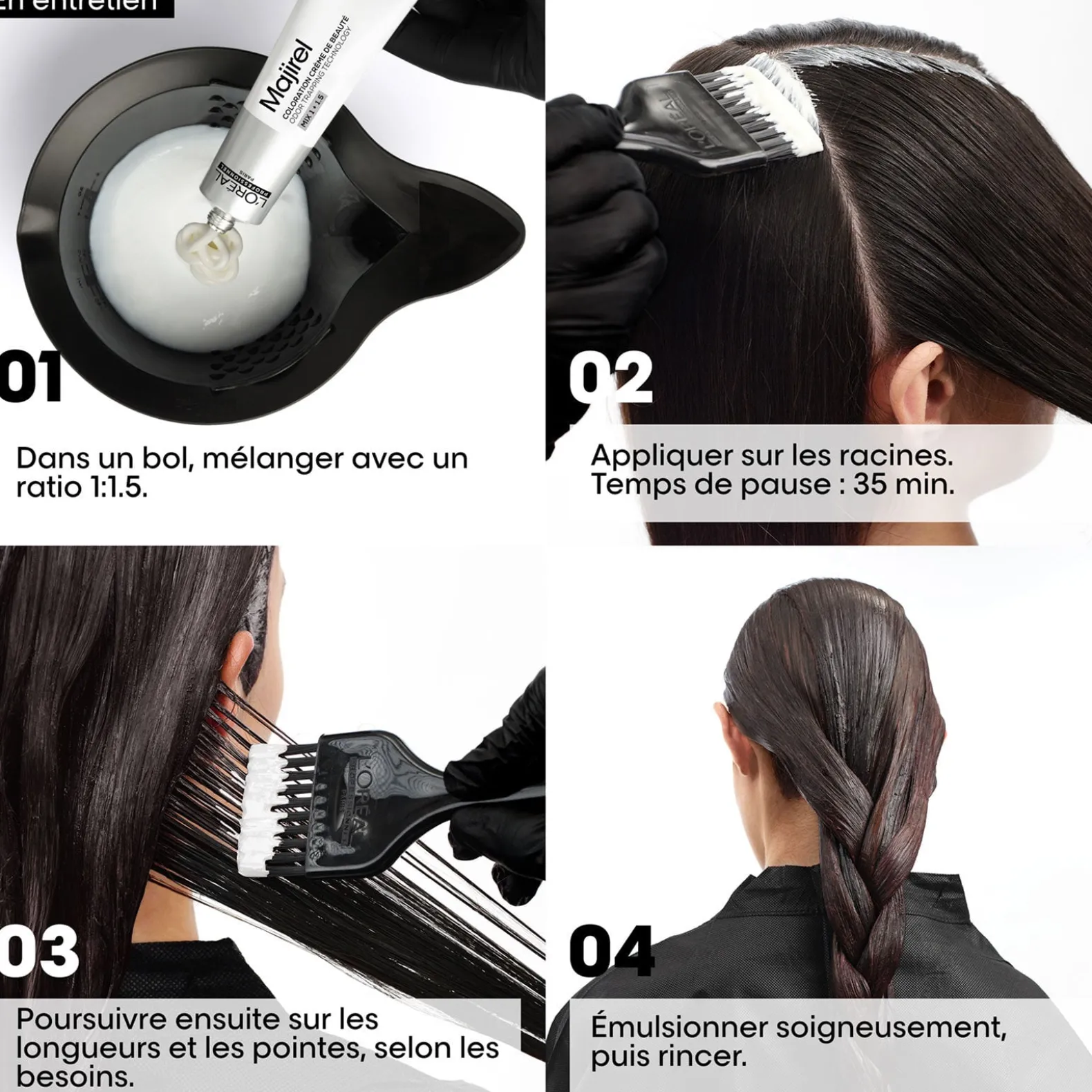 Coloration crème de beauté Majirel 9.12 blond très clair cendré irisé