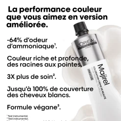 Coloration crème de beauté Majirel 9.12 blond très clair cendré irisé