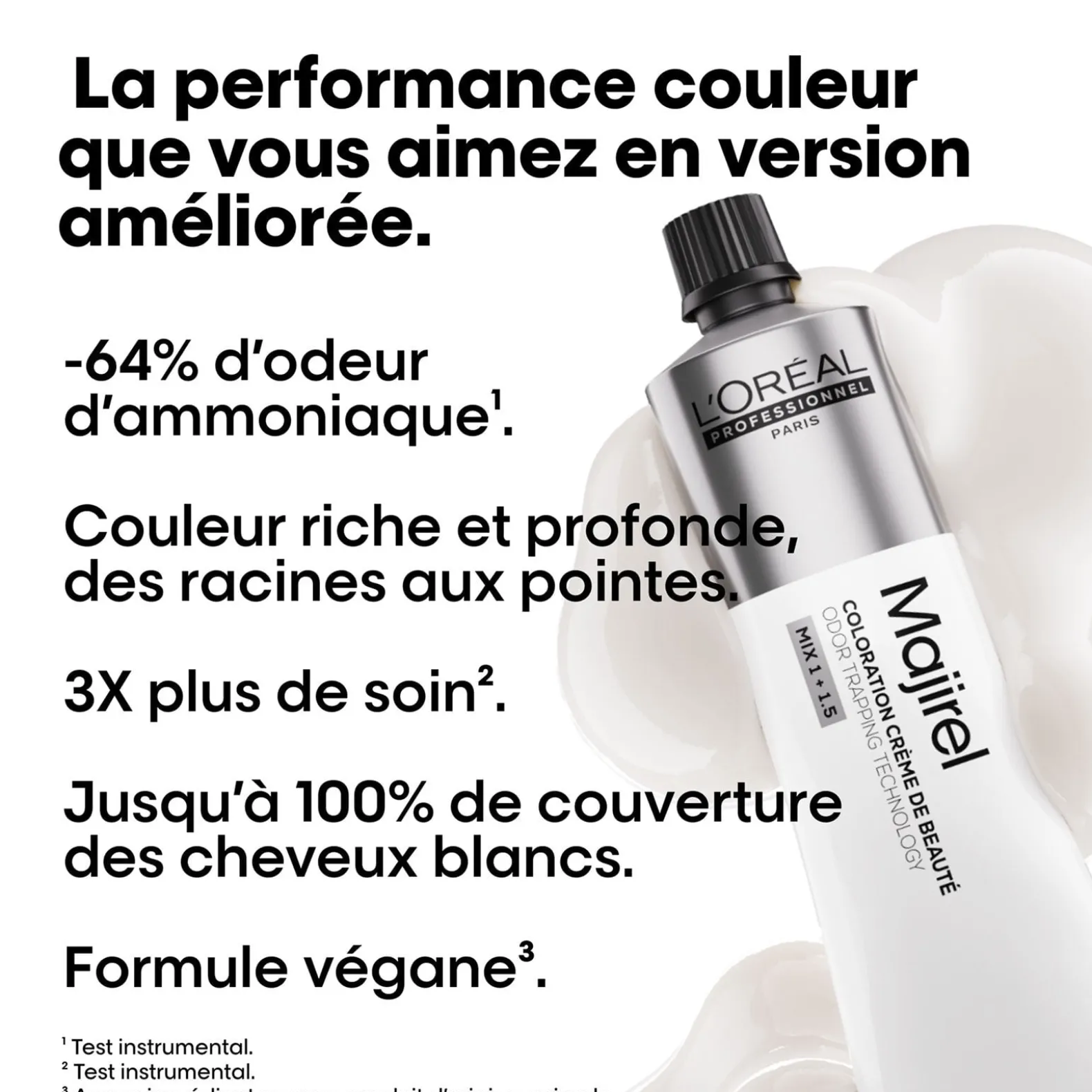Coloration crème de beauté Majirel 9.12 blond très clair cendré irisé