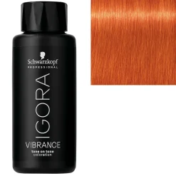 Coloration demi-permanente Igora Vibrance 0-77 booster cuivré