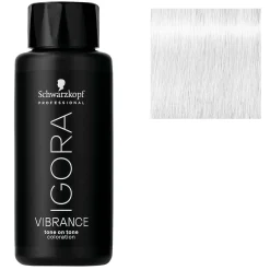 Coloration demi-permanente Igora Vibrance 0-00 clear