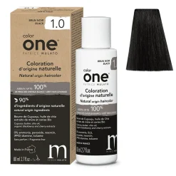 Coloration d'origine naturelle Color One 1.0 brun noir
