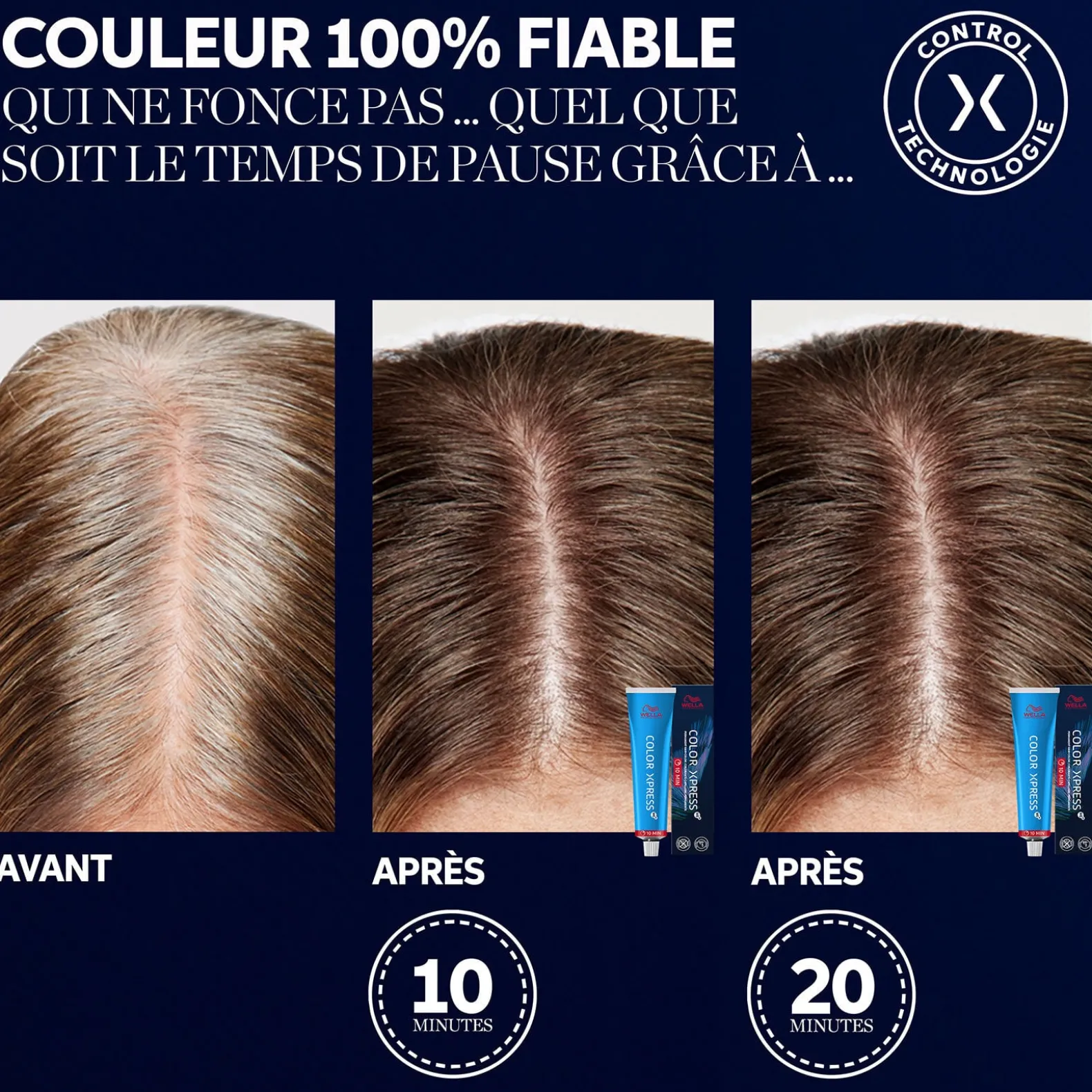 Coloration permanente Color Xpress 6/ blond foncé
