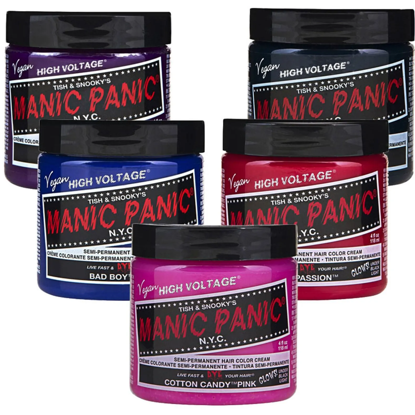 Coloration semi-permanente bad boy blue