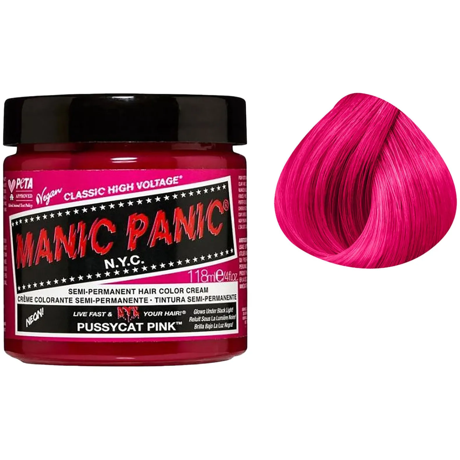 Coloration semi-permanente pussycat pink