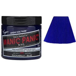 Coloration semi-permanente rockabilly blue