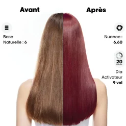 Coloration ton sur ton Dia Color 4.15 châtain cendré acajou