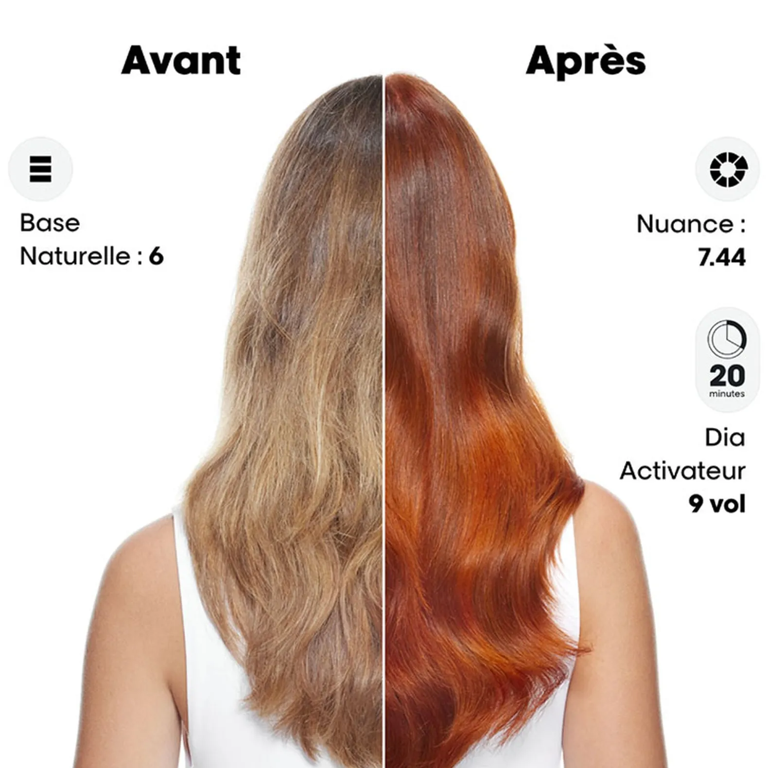 Coloration ton sur ton Dia Color 4.15 châtain cendré acajou