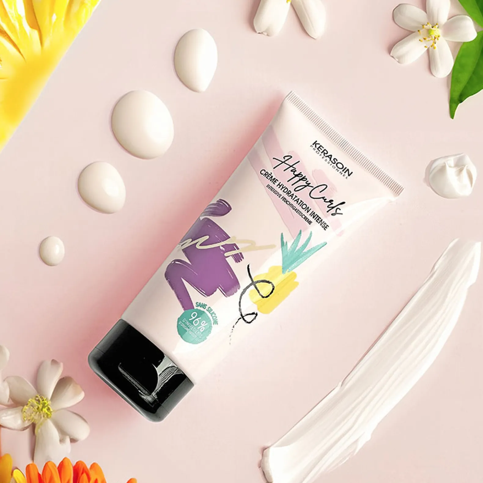 Crème hydratation intense Happy Curls