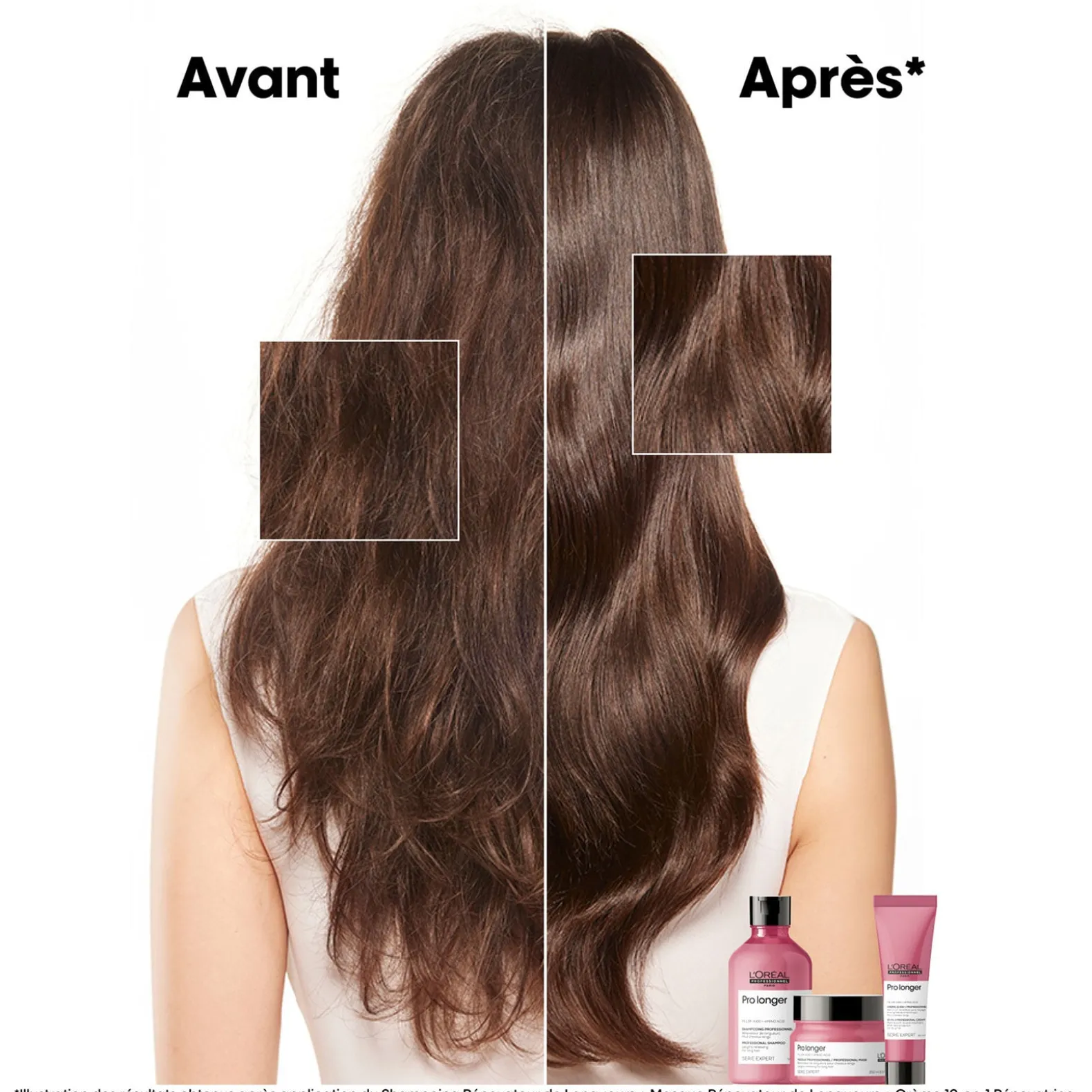 Crème rénovatrice de longueurs et pointes Pro Longer