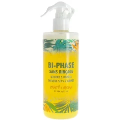 Démêlant bi-phase à l'argan et au karité 500ml