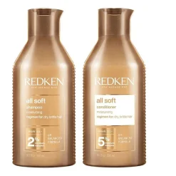 Duo hydratant cheveux secs et rêches All Soft