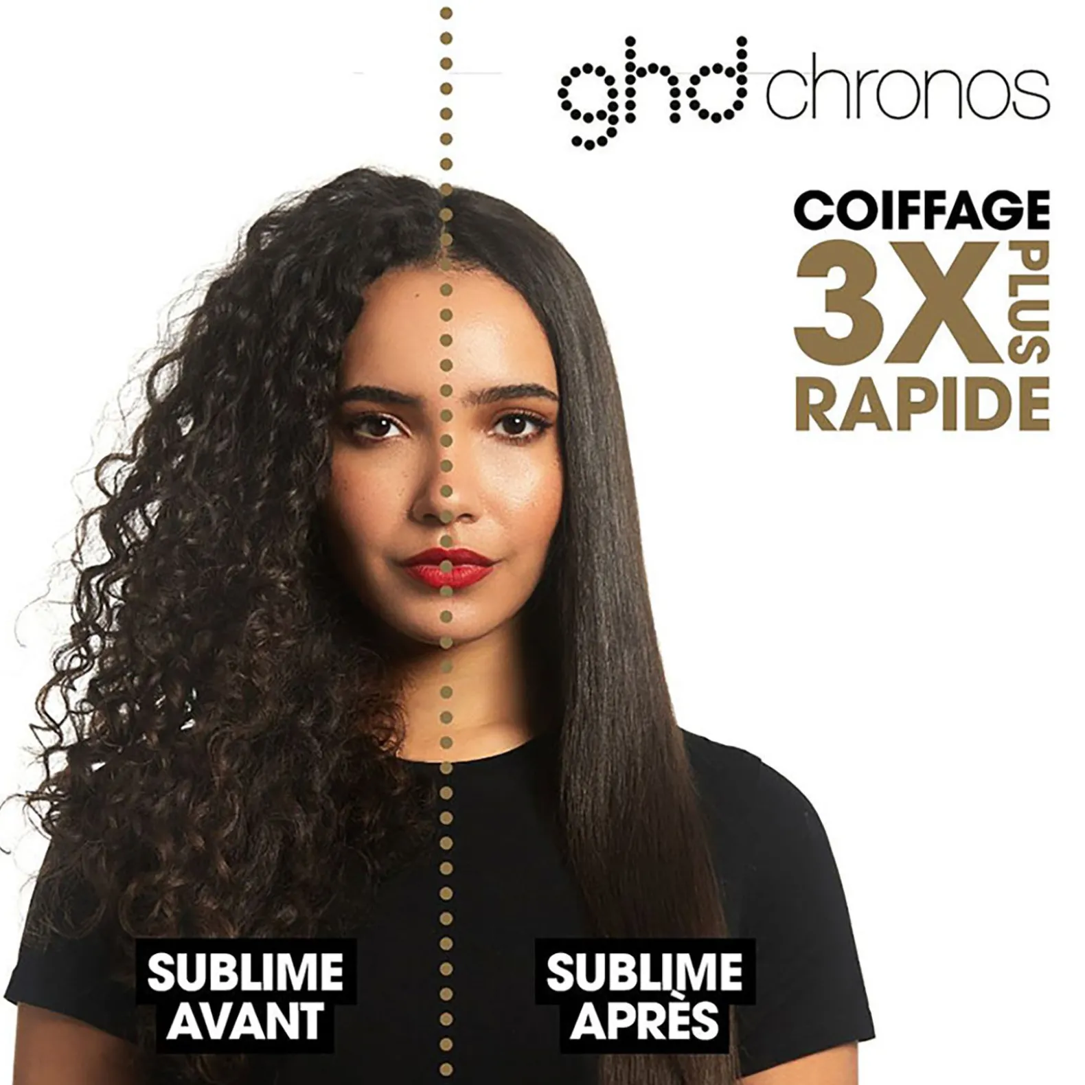 Duo lisseur Chronos et Bodyguard cheveux colorés