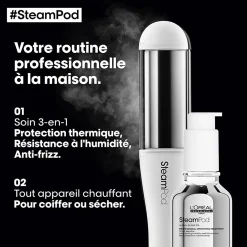 Duo SteamPod 4 édition limitée Meteora et soin lissant