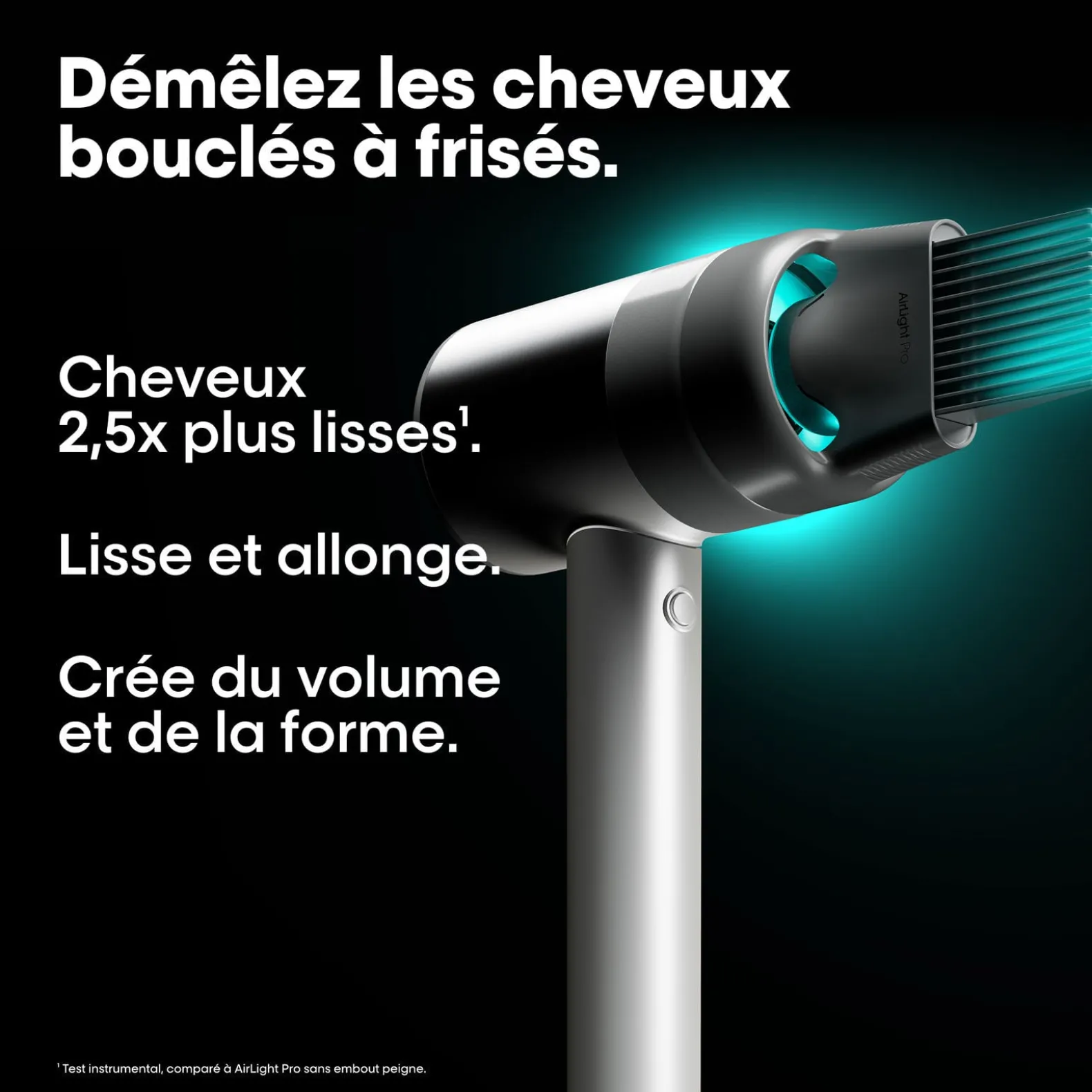 Embout peigne pour AirLight Pro