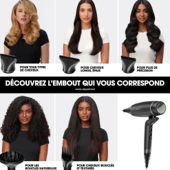 Embout pour sèche cheveux Speed bec large