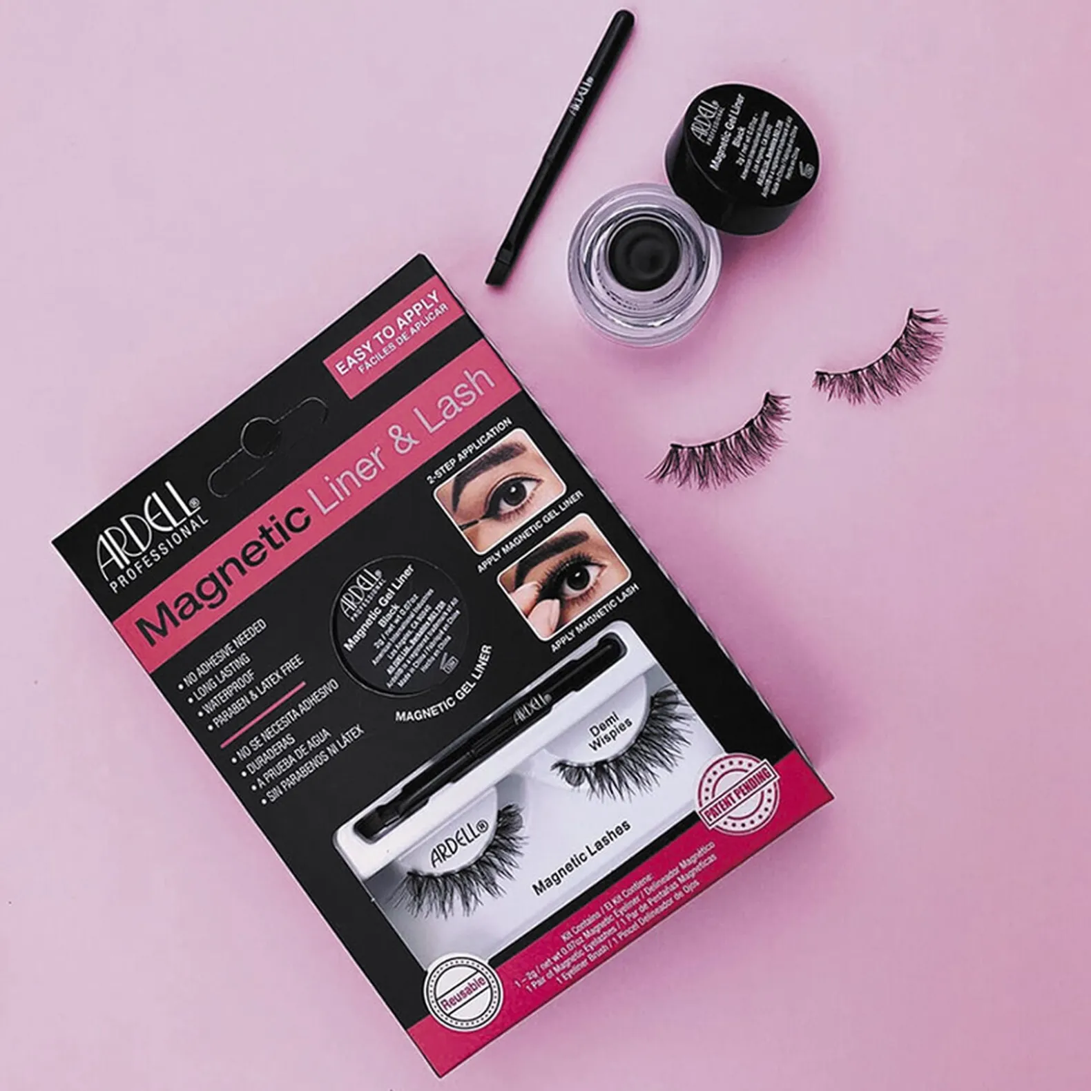 Faux cils magnétic Liner & Lash Demi Wispies