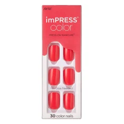 Faux ongles impress color corally crazy