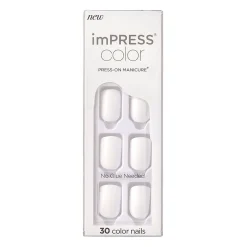 Faux ongles impress color frosting