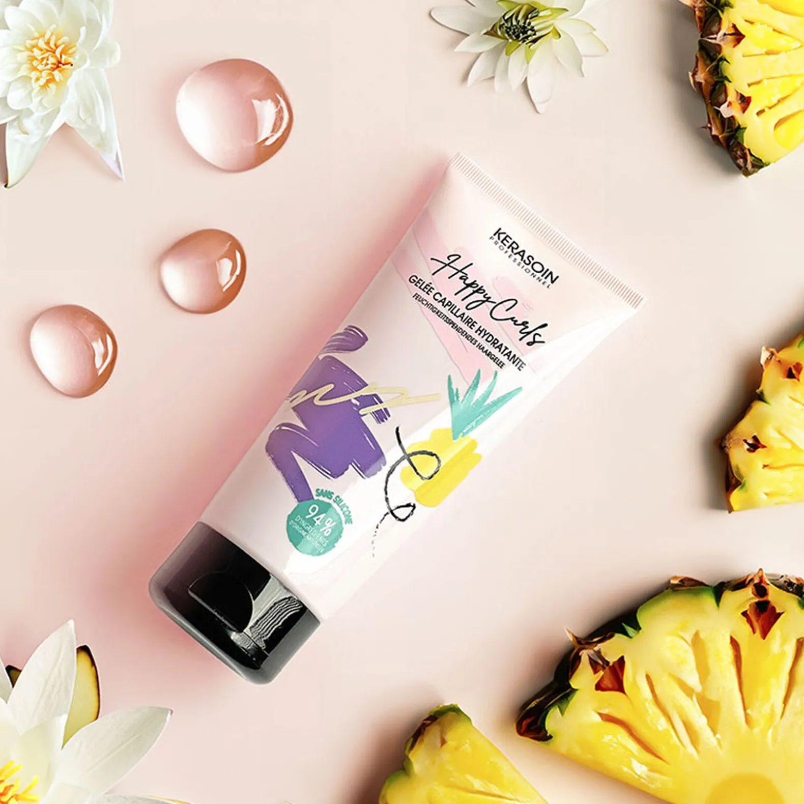 Gelée capillaire hydratante Happy Curls