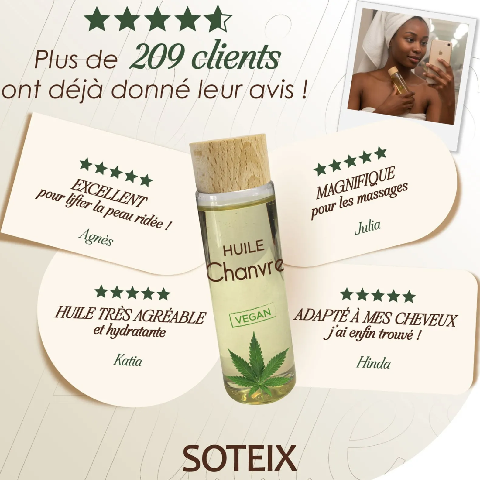 Huile de chanvre