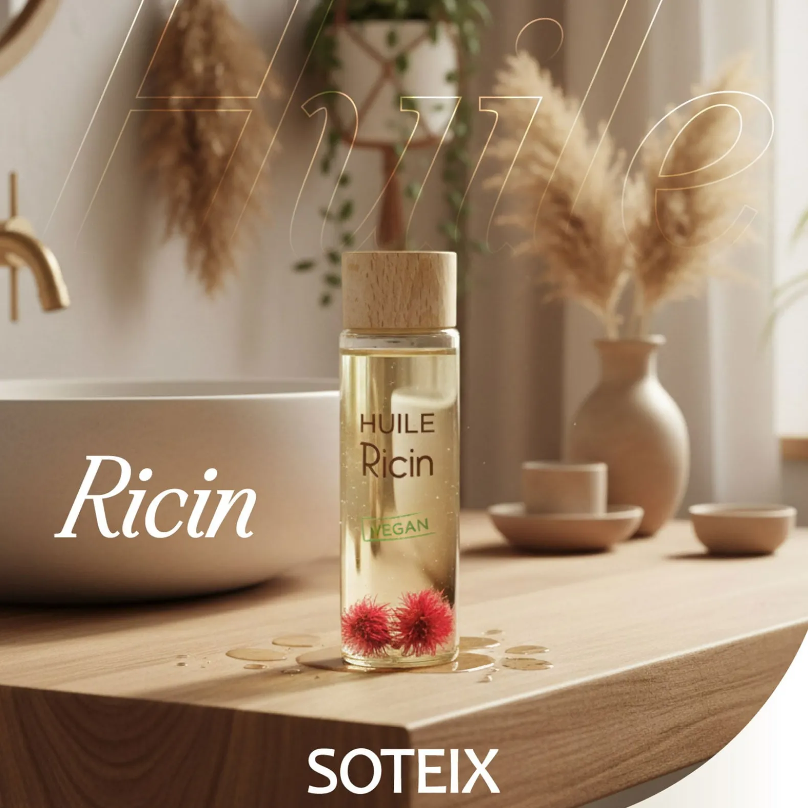 Huile de ricin 200ml