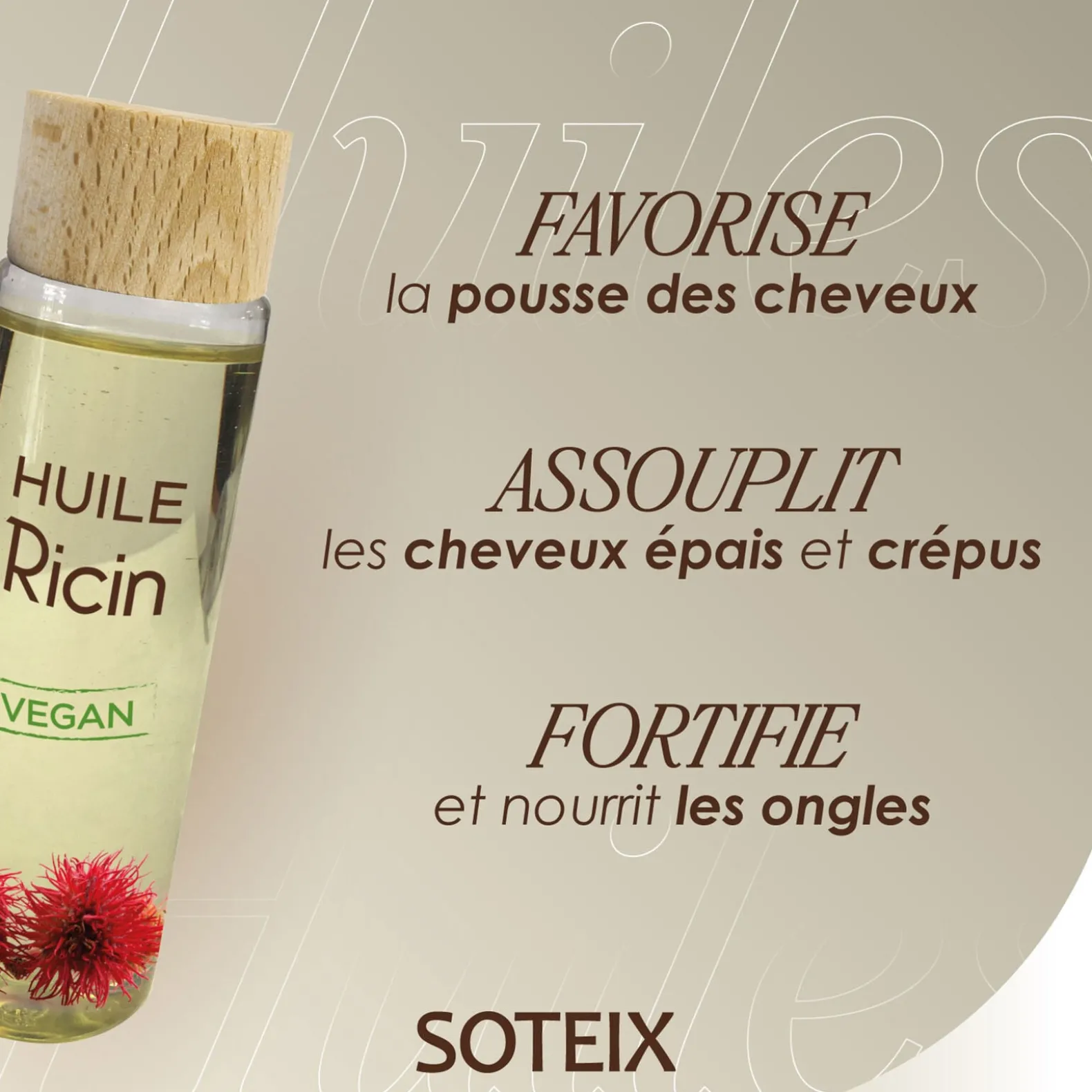 Huile de ricin 200ml