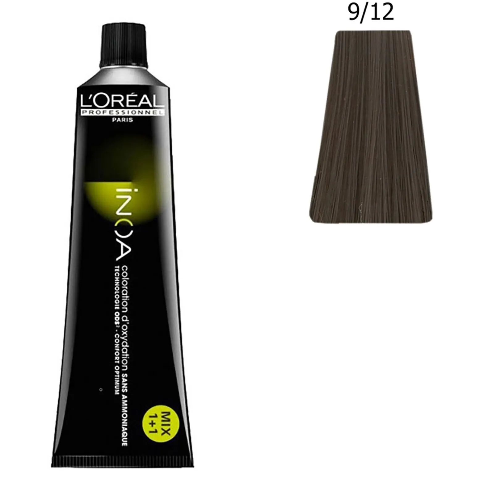 Inoa Coloration sans ammoniaque 9.12 blond très clair cendré irisé