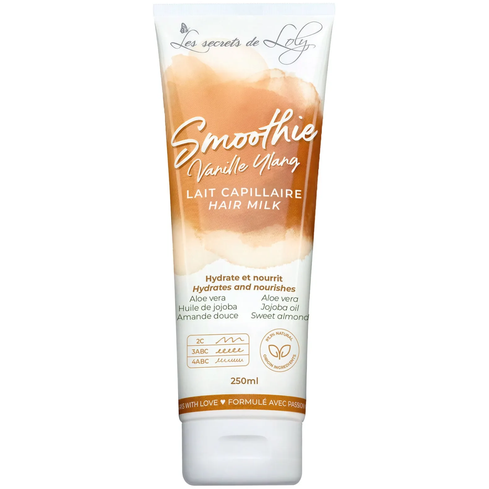 Lait capillaire Smoothie Vanille Ylang